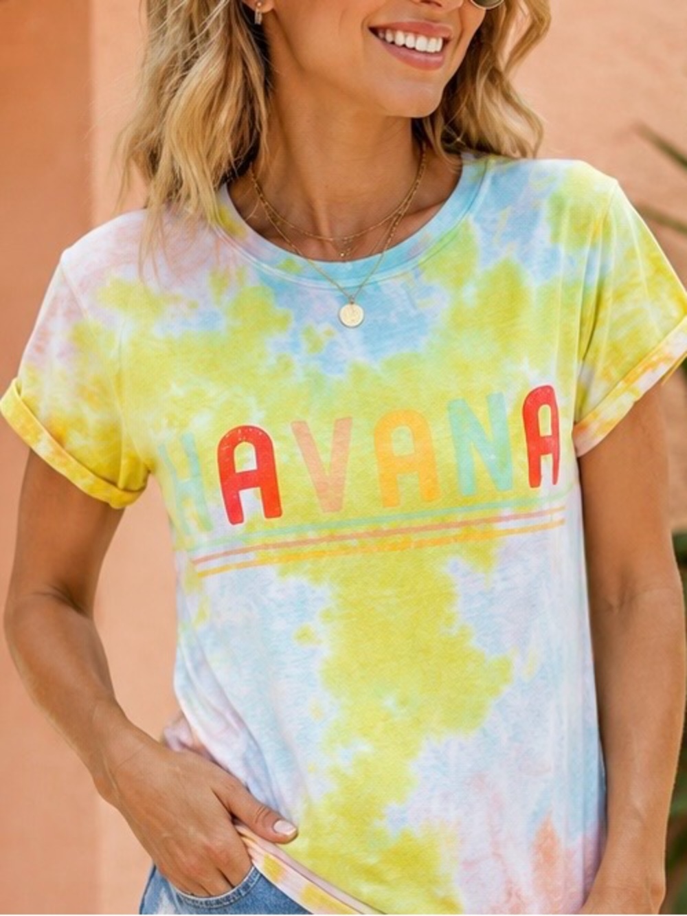 Project Karma Havana Tie-Dye Short Sleeve Tee